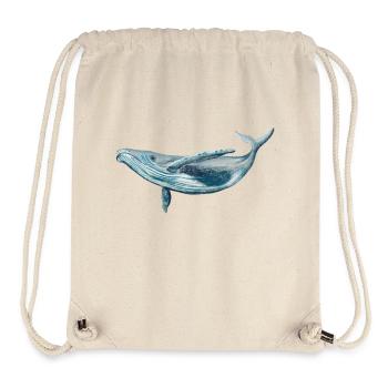 Save the ocean, stop whaling! - Stanley/Stella recycelter Gym Bag - Naturweiß - Vorne