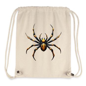 Spider Poisonous Yellow Black - Stanley/Stella Recycled Gym Bag - natural - Front