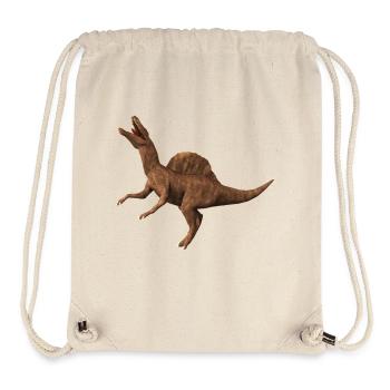 Dinosaurs: Spinosaurus - Stanley/Stella Recycled Gym Bag - natural - Front