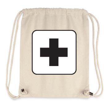 First aid - Stanley/Stella Recycled Gym Bag - natural - Front
