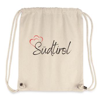 Tyrol du Sud - Sac à cordon recyclé Stanley/Stella - blanc naturel - Devant
