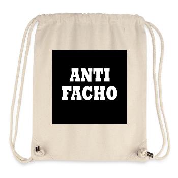 Anti facho - Stanley/Stella Recycled Gym Bag - natural - Front