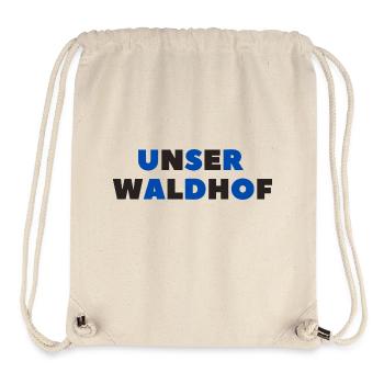 Unser Waldhof - Stanley/Stella recycelter Gym Bag - Naturweiß - Vorne