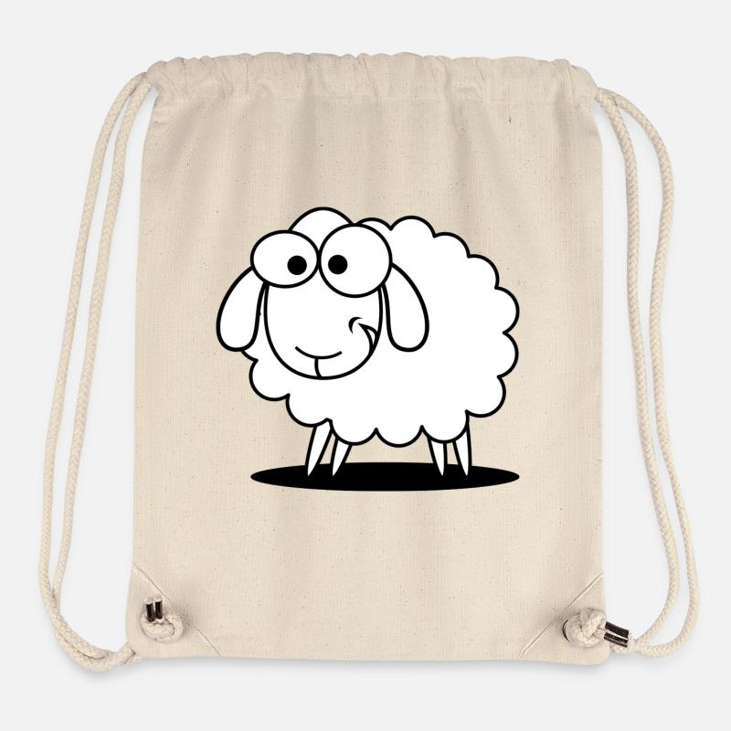sheep - Stanley/Stella Recycled Gym Bag - natural