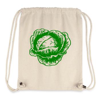 blumenkohl cauliflower halloween gemuese vegetable - Stanley/Stella recycelter Gym Bag - Naturweiß - Vorne