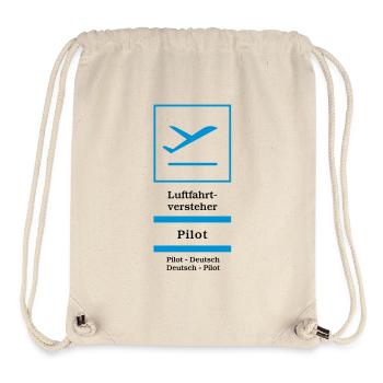 aviators - Stanley/Stella Recycled Gym Bag - natural - Front