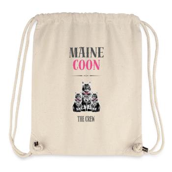 Maine Coon - The crew - Stanley/Stella Recycled Gym Bag - natural - Front