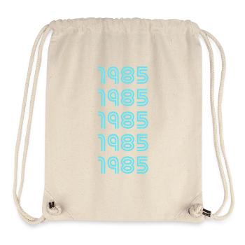 Year of birth 1985 - Stanley/Stella Recycled Gym Bag - natural - Front