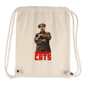 Communist Cats - Lenin - Stanley/Stella Recycled Gym Bag - natural - Front