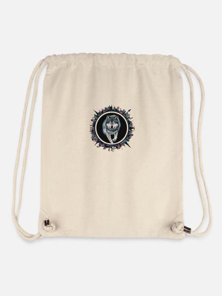 The Wolf - Stanley/Stella Recycled Gym Bag - natural