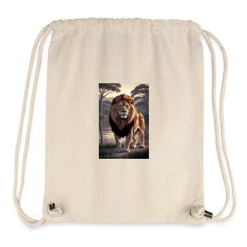 PRISMATIC ROAR 2050: Nature Reimagined - Stanley/Stella recycelter Gym Bag - Naturweiß - Vorne