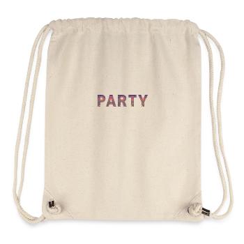 Psychedelic Party - Stanley/Stella Recycled Gym Bag - natural - Front