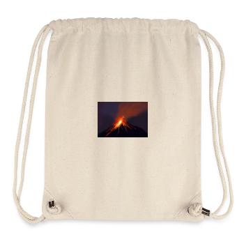 Intense Volcanic Eruption Fire Horse - Stanley/Stella Recycled Gym Bag - natural - Front