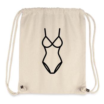 maillot de bain - Sac à cordon recyclé Stanley/Stella - blanc naturel - Devant