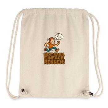 Toilette Toilette Selle Enfants Drôle Humour - Sac à cordon recyclé Stanley/Stella - blanc naturel - Devant