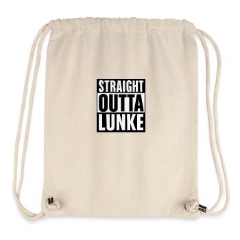 Straight Jutta Lunke | Köln Longerich - Stanley/Stella recycelter Gym Bag - Naturweiß - Vorne