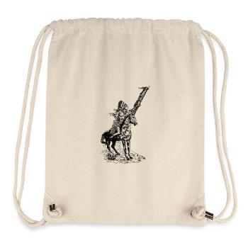 Indianer - Stanley/Stella recycelter Gym Bag - Naturweiß - Vorne