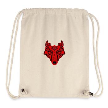 Wikingerwolf Fenrir walhalla - Stanley/Stella recycelter Gym Bag - Naturweiß - Vorne