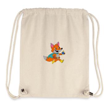 Fuchsheld Abenteuercape - Stanley/Stella recycelter Gym Bag - Naturweiß - Vorne