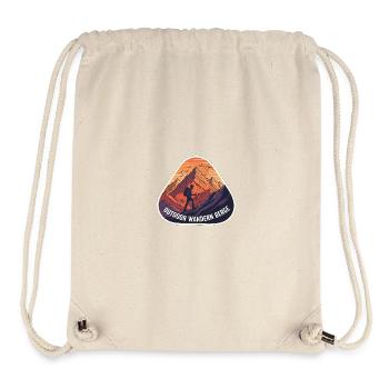 Bergwandern - Stanley/Stella recycelter Gym Bag - Naturweiß - Vorne