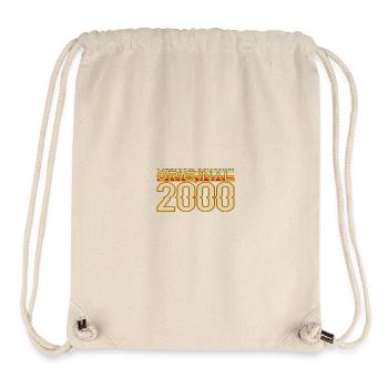 Original 2000 Vintage Retro Tee - Stanley/Stella Recycled Gym Bag - natural - Front
