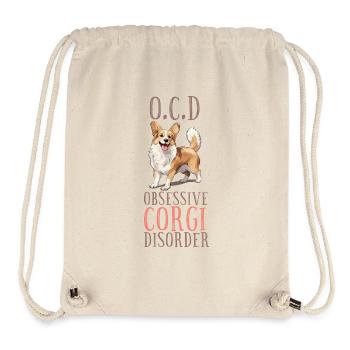 Obsessive Corgi Disorder - Stanley/Stella Recycled Gym Bag - natural - Front