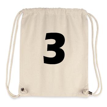 3 - Stanley/Stella Recycled Gym Bag - natural - Front