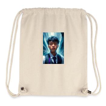 On the way to school - Stanley/Stella Recycled Gym Bag - natural - Front