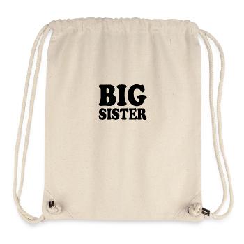 Big sister - Sac à cordon recyclé Stanley/Stella - blanc naturel - Devant
