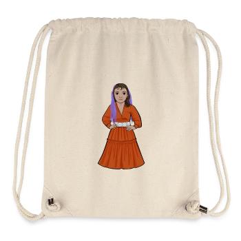 Katarina Taikon - Sac à cordon recyclé Stanley/Stella - blanc naturel - Devant
