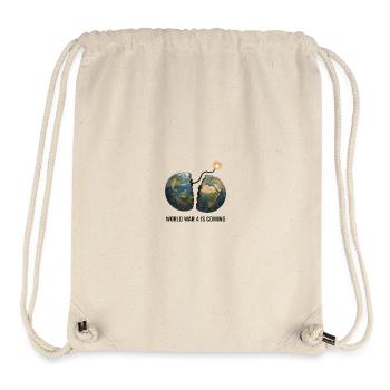 Cracked Earth Fuse: Global Clash - Stanley/Stella Recycled Gym Bag - natural - Front