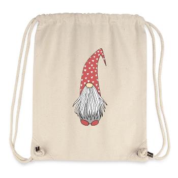 Imp Christmas Heart Hygge - Stanley/Stella Recycled Gym Bag - natural - Front