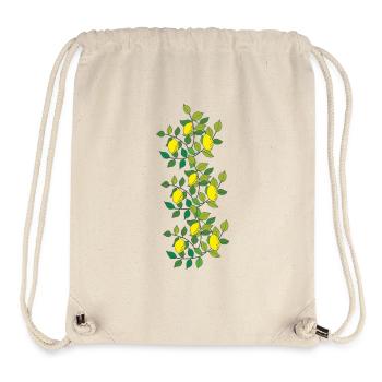 zitronenbaum - Stanley/Stella recycelter Gym Bag - Naturweiß - Vorne