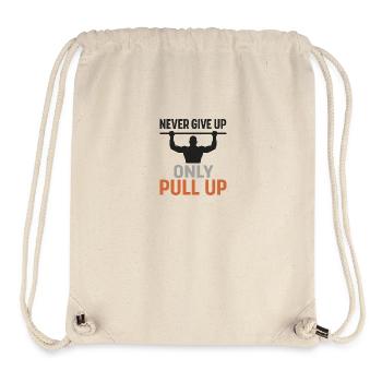 Calisthenics Pull Up Motivation - Stanley/Stella recycelter Gym Bag - Naturweiß - Vorne