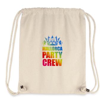 Mallorca Party Crew Spruch - Stanley/Stella recycelter Gym Bag - Naturweiß - Vorne