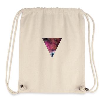 Galaxie - Stanley/Stella recycelter Gym Bag - Naturweiß - Vorne