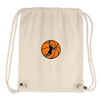 Basketball Power Dunk - Stanley/Stella Recycled Gym Bag - natural - Front