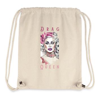 DragQueen - Sac à cordon recyclé Stanley/Stella - blanc naturel - Devant