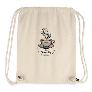 Sip Serenity – Sanfter Morgenzauber - Stanley/Stella recycelter Gym Bag - Naturweiß - Vorne