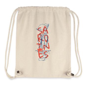 French Sardines Graphic Seaside Style - Stanley/Stella Recycled Gym Bag - natural - Front