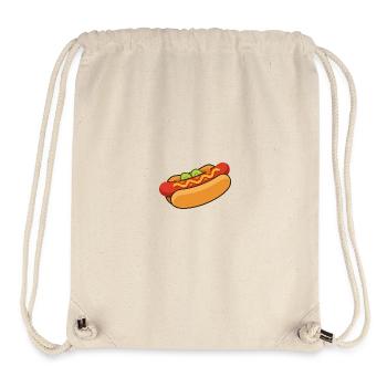 Danish Hot Dog – Rød Pølse - Stanley/Stella Recycled Gym Bag - natural - Front