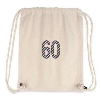 JAHRESTAG. ALLES GUTE ZUM GEBURTSTAG. ALLES GUTE ZUM GEBURTSTAG - Stanley/Stella recycelter Gym Bag - Naturweiß - Vorne