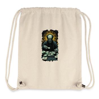 666moneyzombie No.1 - Stanley/Stella Recycled Gym Bag - natural - Front
