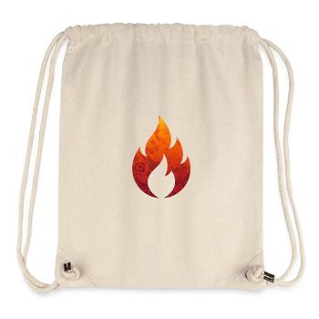 Blazing Spirit – Fire Element - Stanley/Stella Recycled Gym Bag - natural - Front