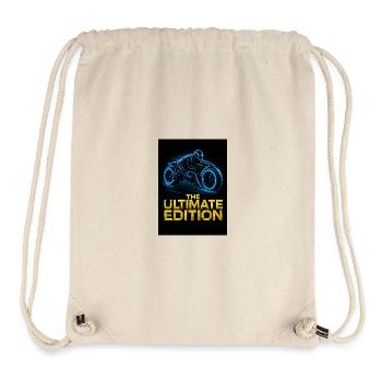 Neon Moto Racer Die Ultimate Edition - Stanley/Stella recycelter Gym Bag - Naturweiß - Vorne