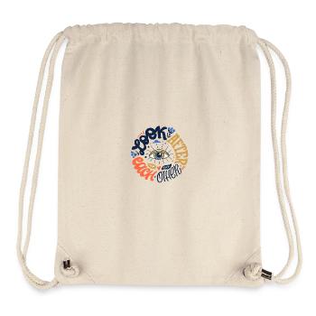  Augenmotiv - Stanley/Stella recycelter Gym Bag - Naturweiß - Vorne