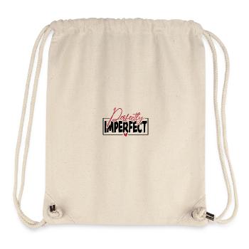 Perfectly Imperfect - Stanley/Stella recycelter Gym Bag - Naturweiß - Vorne