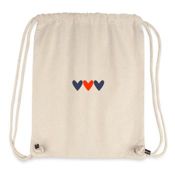 LIEBE. PAAR. ICH HABE GERADE GEHEIRATET. Junggesellinnenabschied. VALENTINSTAG. - Stanley/Stella recycelter Gym Bag - Naturweiß - Vorne