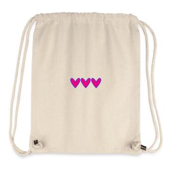 HEART. THANK YOU. MISTRESS. MASTER. THANK YOU MISTRESS. - Stanley/Stella Recycled Gym Bag - natural - Front