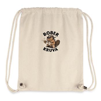 Bober der bieber - Stanley/Stella recycelter Gym Bag - Naturweiß - Vorne